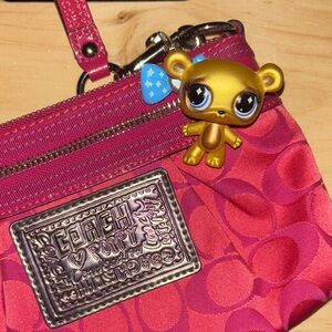 Littlest Pet Shop G2 Golden Bear Keychain – Custom Bag Charm